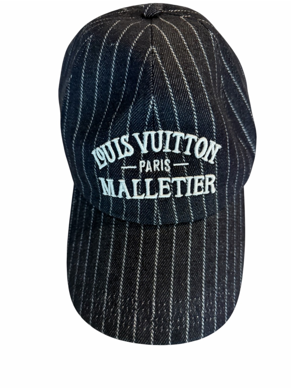 Louis Vuitton Denim Stripes Cap Size Large